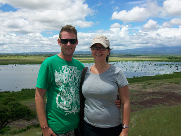 Robyn de Jager - out on safari in East Africa
